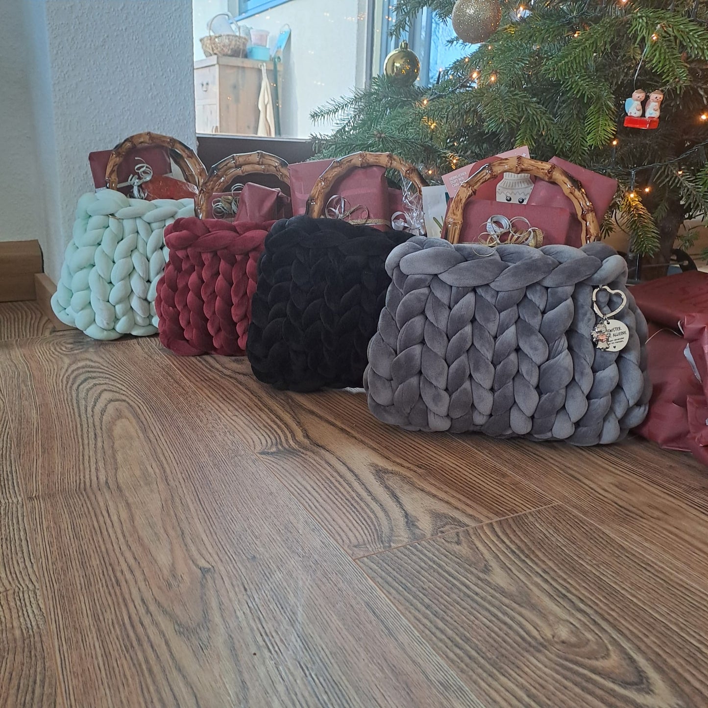 Chunky-Grobstricktasche